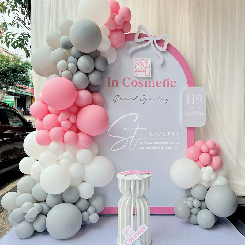 KHAI TRƯƠNG MỸ PHẨM IN COSMETIC | ST2020125 - TRANG TRÍ SỰ KIỆN ST EVENT