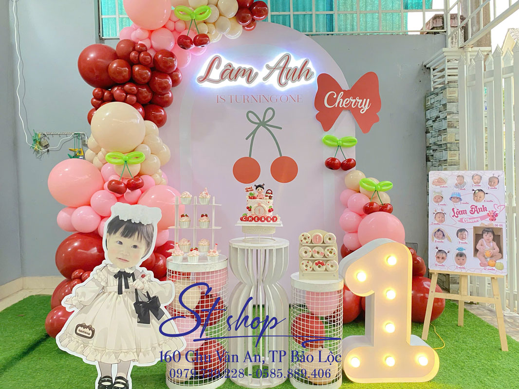 SINH NHẬT BÉ CHERRY - LÂM ANH | ST EVENT