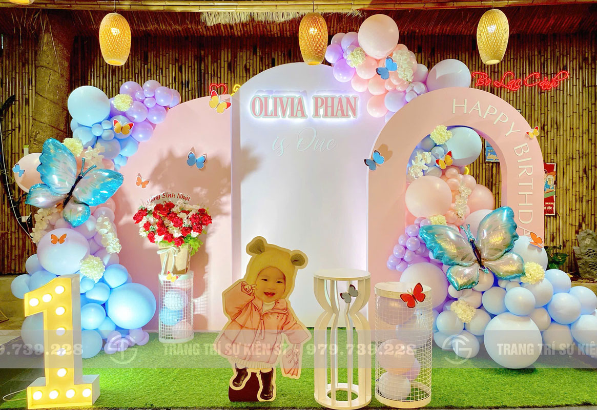 SINH NHẬT 1 TUỔI BÉ OLIVIA PHAN | ST EVENT