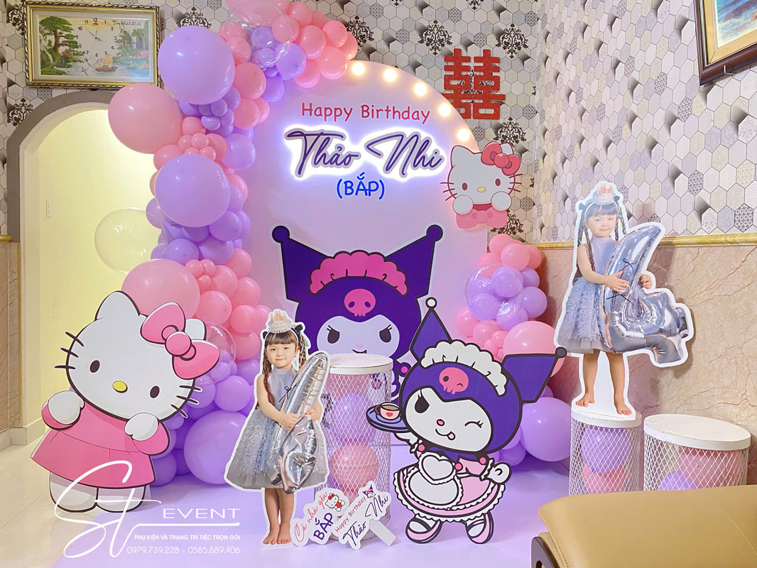 SINH NHẬT 4 TUỔI BÉ BẮP - THẢO NHI | ST EVENT