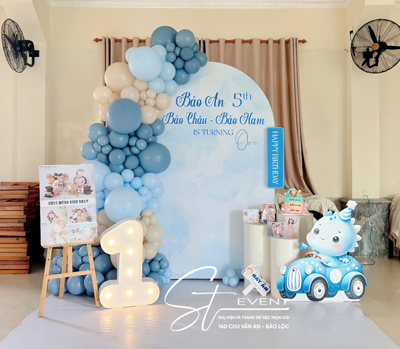 SINH NHẬT 3 CHỊ EM | ST2030125 - TRANG TRÍ SỰ KIỆN ST EVENT