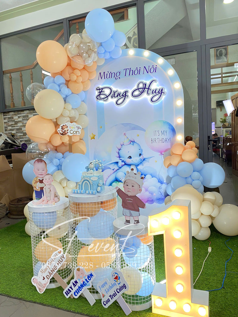 SINH NHẬT BÉ ĐĂNG HUY | ST EVENT