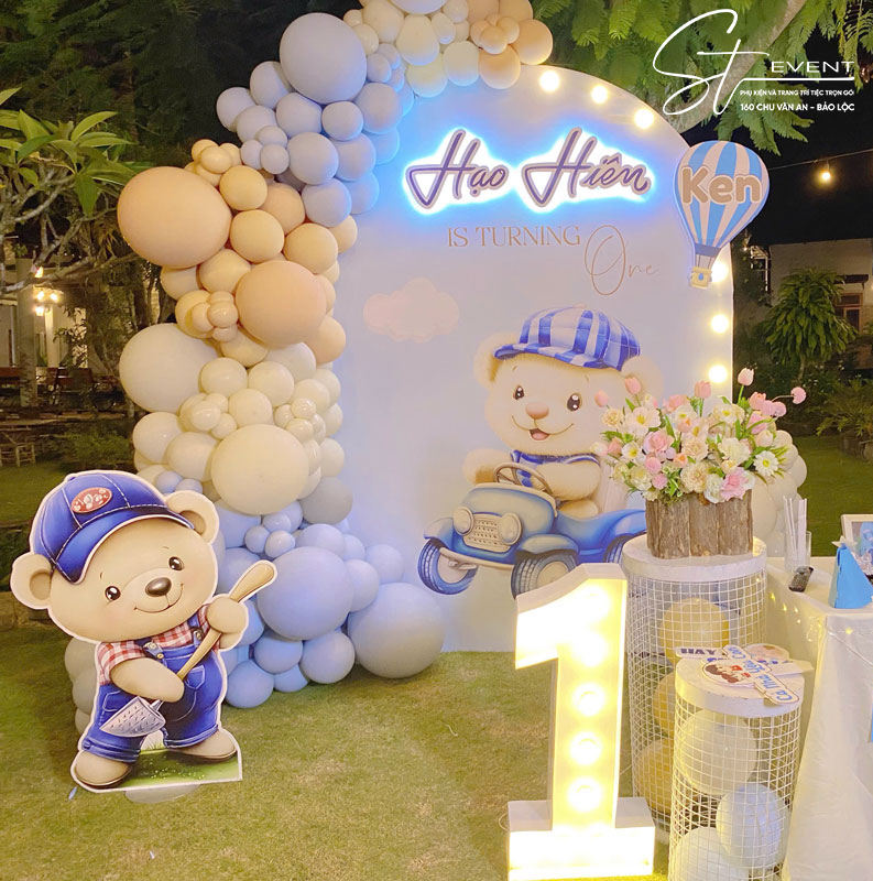 THÔI NÔI BÉ HẠO HIÊN - KEN | ST2020125 - Trang trí sinh nhật ST Event
