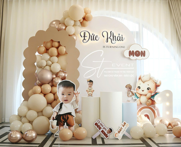 THÔI NÔI BÉ TRAI ĐỨC KHẢI - MON | ST3060324 - Trang Trí ST Event