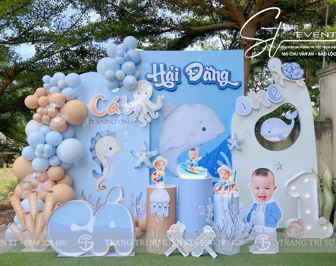 THÔI NÔI BÉ HẢI ĐĂNG - CÁ | ST5001024 - Trang Trí sự kiện ST Event