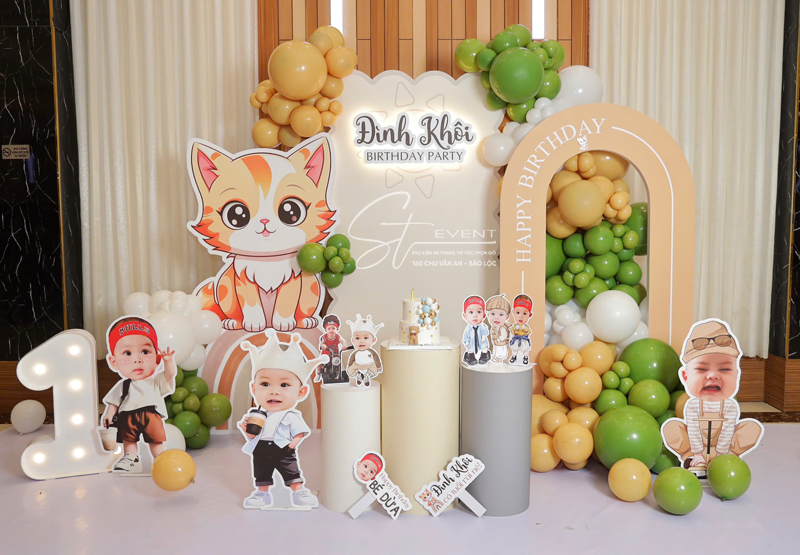 BÉ ĐÌNH KHÔI 1 TUỔI | ST5000125 - Trang Trí ST Event