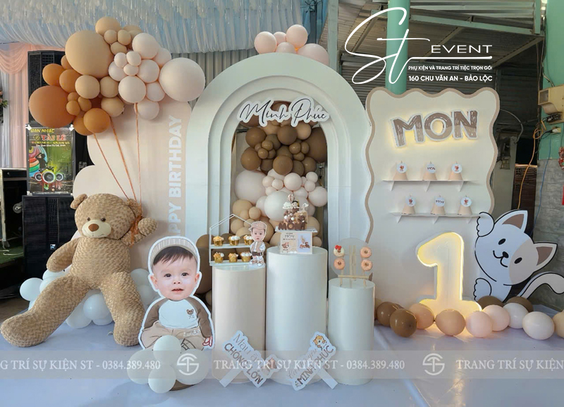 THÔI NÔI BÉ MINH PHÚC - MON | ST5050325 - TRANG TRÍ SINH NHẬT ST