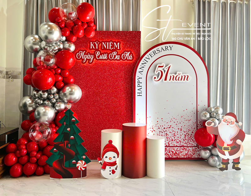 KỶ NIỆM 51 NĂM NGÀY CƯỚI | ST3051124 - ST EVENT